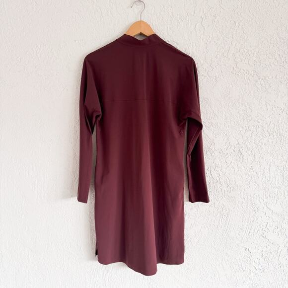 ADAY Something Borrowed Jetset Dress Merlot Red - Picture 10 of 10